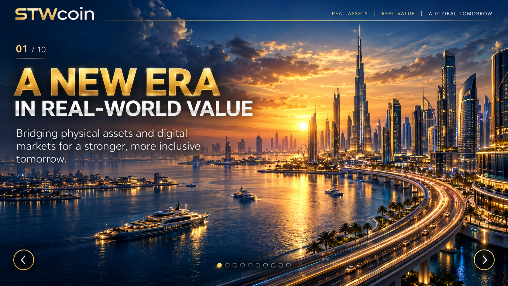 Slide 1: A New Era in Real-World Value