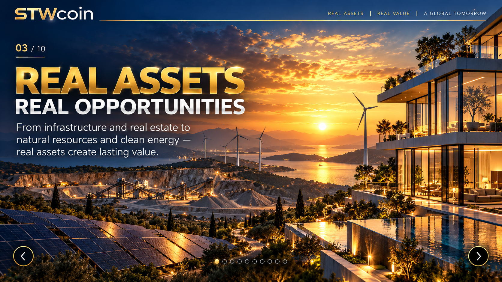 Slide 3: Real Assets, Real Opportunities