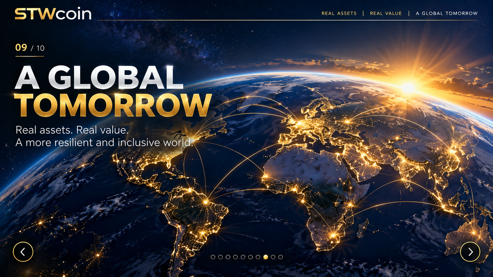 Slide 9: A Global Tomorrow